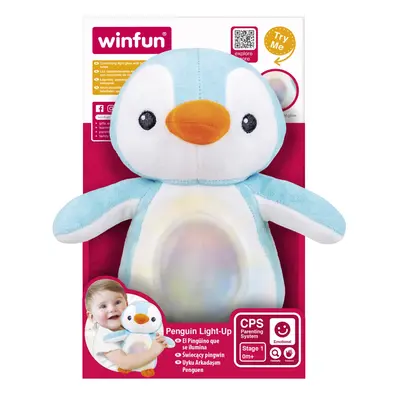 WINFUN JUCARIE PINGUIN ALBASTRU CU SUNETE SI LUMINI VIVWin000160