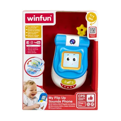 WINFUN TELEFON CU CLAPETA CU SUNETE VIVWin000618
