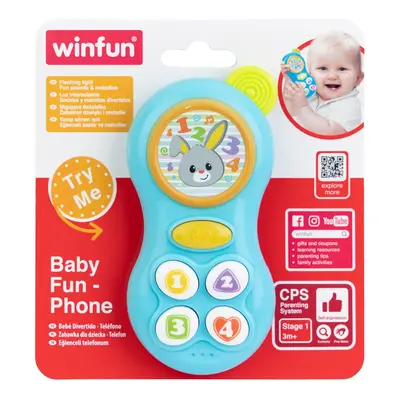 WINFUN TELEFON PENTRU BEBELUSI ALBASTRU VIVWin000638