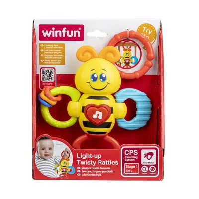 WINFUN ZORNAITOARE ALBINUTA CU SUNETE SI LUMINI VIVWin000625