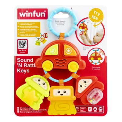 WINFUN ZORNAITOARE MASINUTA CU 3 CHEI VIVWin000628