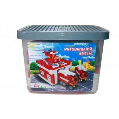Cuburi constructie Rescue Team 217 buc 013888/12 00086481