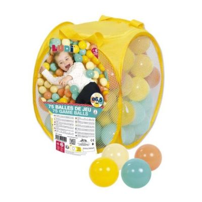 LUDI Set 75 bile joaca multicolore DNBLUD90050