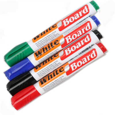 Marker whiteboard 1 cap, 4 buc-set NumLit NMLMKW BBJNMLMKW_Initiala