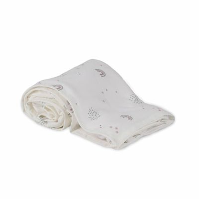 Muselina Din Bumbac Si Bambus, Scutec Sau Paturica Multifunctionala, Rainbow, 120 X 120 Cm Pjb32rb42-001