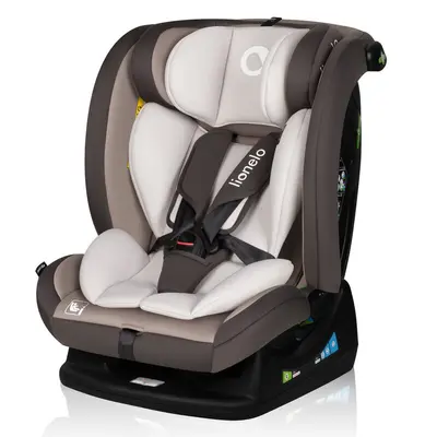 Scaun auto, Lionelo, Aart i-Size, Cu spatar inclinabil in 4 pozitii, Cu tetiera reglabila in 13 pozitii, 0-36 Kg, 40-150 cm, Cu centura siguranta in 3 puncte, Conform cu ECE R129/03, Bej BYNLO-AART_I-SIZE_BEIGE_LATTE