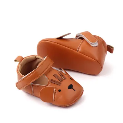 Pantofiori maro pentru fetite - soricel chbh2227-va2