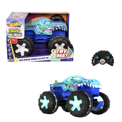 HOT WHEELS MONSTER TRUCK MEGA WREX ALIVE RC SCARA 1 LA15 VIVMTJBD90