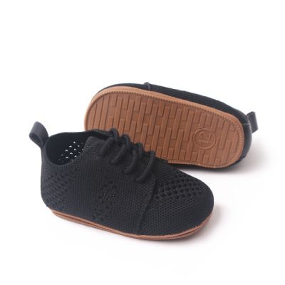 Pantofiori bebelusi negri crosetati csf221-1-va4