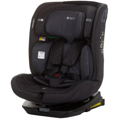 Scaun auto chipolino x factor i-size 40-150 cm obsidian cu sistem isofix hubstkxf0241ob