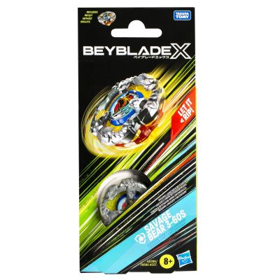 BEYBLADE X LET IT RIP SPIRALA SAVAGE BEAR 3-60S VIVF9590_G0286