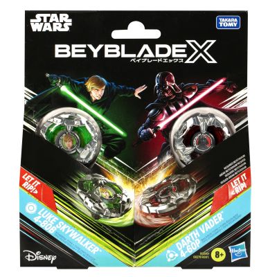 BEYBLADE X STAR WARS PACHET DUO LUKE SKYWALKER 4-80B SI DARTH VADER 4-60P VIVG0279_G0290