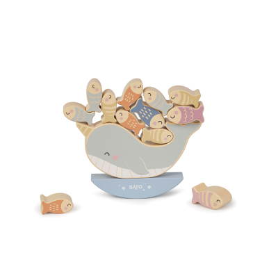 Joc De Echilibru Din Lemn,   Sea Life  , Saro Baby Pjb3344