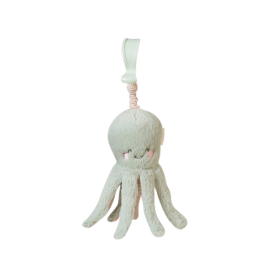 Jucarie Zornaitoare Din Plus, Agatatoare, Design    Ocean Life,   Caracatita, Mint Pjb21731