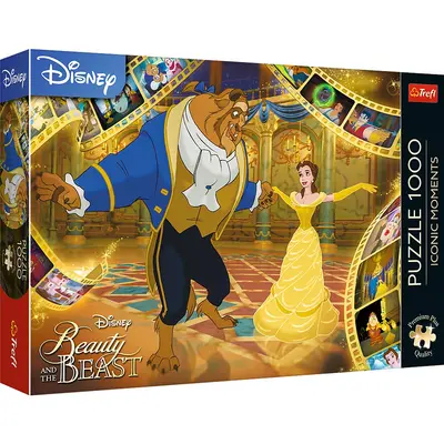 PUZZLE TREFL 1000 PREMIUM PLUS DISNEY PRINCESS FRUMOASA SI BESTIA VIV10832