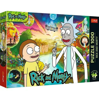 PUZZLE TREFL 1000 PREMIUM PLUS RICK SI MORTY VIV10838