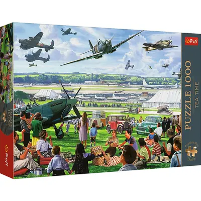 PUZZLE TREFL 1000 PREMIUM PLUS TEA TIME SHOW AERIAN VIV10846