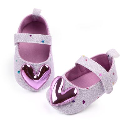 Pantofiori sclipitori cu inimioara mov chd2239-1-va6