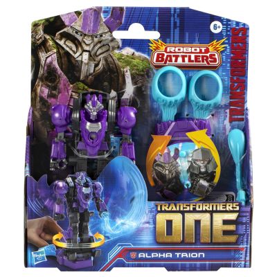 TRANSFORMERS ONE ROBOT BATTLERS FIGURINA ALPHA TRION 11.5CM VIVF9203_F9391