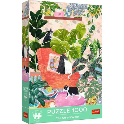 PUZZLE TREFL 1000 PREMIUM PLUS CASA DULCE CASA VIV10892