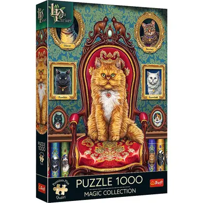 PUZZLE TREFL 1000 PREMIUM PLUS IUBITOR DE PISICI VIV10896