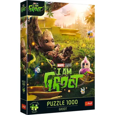 PUZZLE TREFL 1000 PREMIUM PLUS MARVEL GROOT VIV10834