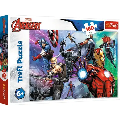 PUZZLE TREFL 160 DISNEY MARVEL EROI IN ACTIUNE RAZBUNATORII VIV15424