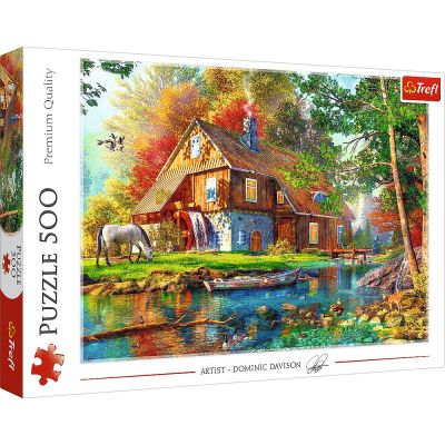 PUZZLE TREFL 500 CABANA LANGA RAU VIV37484