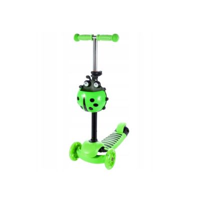 TROTINETA MALPLAY BUBURUZA TIP SCOOTER CU 3 ROTI VERDE VIV109343