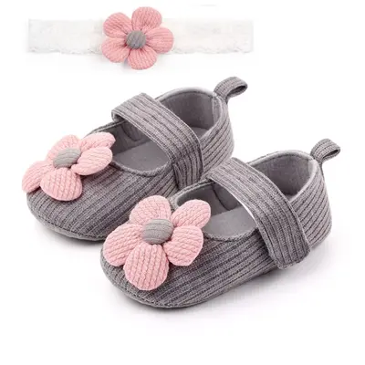 Pantofiori gri si bentita asortata chd2332-6-va10