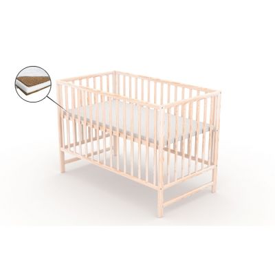 Patut fara sertar vessanti clasico natur + saltea cocos 12 cm edeedipfsvcn_s12