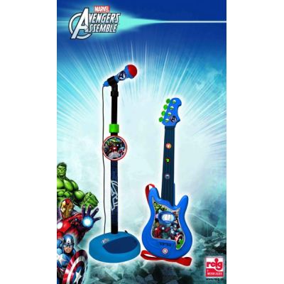 Set chitara si microfon Avengers - RG1652