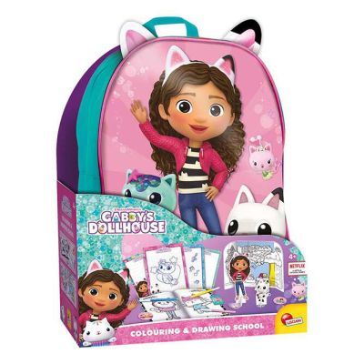 Kit de creatie cu ghiozdanel - gabby's dollhouse