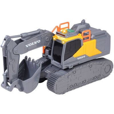 Excavator dickie toys volvo tracked excavator 23 cm cu lumini si sunete hubs203723008