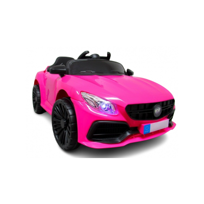 Masinuta electrica cu telecomanda si functie de balansare cabrio z6, 88x47x40 cm, varsta 1-4 ani, roti si scaun din plastic, putere 70w, r-sport - roz edeeditk1199roz
