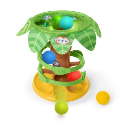 Bright starts - jucarie tropicala, "twirl™ ball play toy" bbb16826