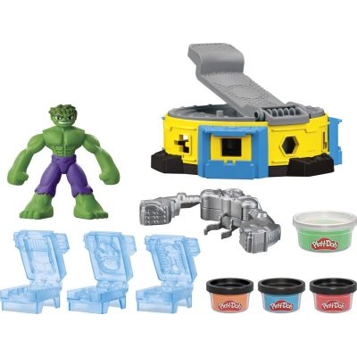 PLAY DOH MARVEL SET HULK LOVESTE SI ZDROBESTE VIVF9826