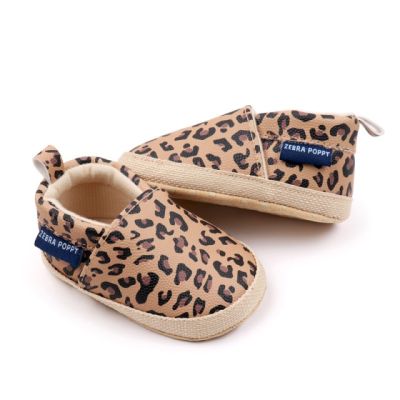 Balerini cu imprimeu leopard pentru fetite csbjz3168-1-va15
