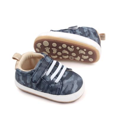Pantofiori sport camuflaj pentru bebelusi, cu talpa antiderapanta csbsk-3033-1-va18