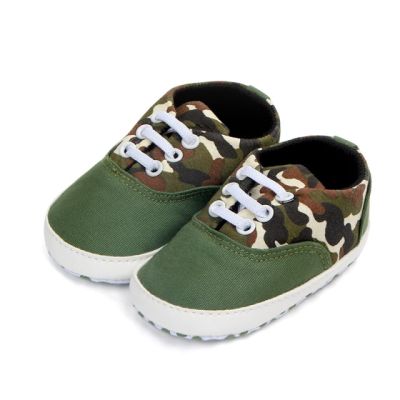 Pantofiori verzi pentru bebelusi - army ch0938-1-va16