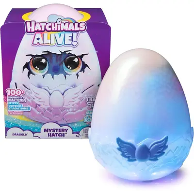 HATCHIMALS ALIVE MISTERY HATCH OU DRAGGLE VIV6069282