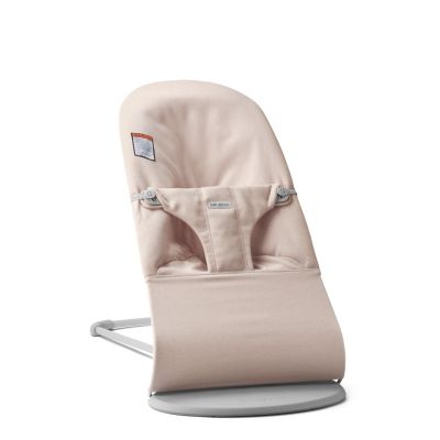 BabyBjorn - Balansoar Bliss Light Pink din tesatura melange cu aspect Clasic BSAFE006028A