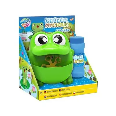 Masina de baloane de sapun cu 50 ml solutie Moxy GR600038 BBJGR600038_Verde