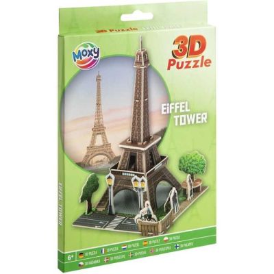 Puzzle 3D Spuma 13x18.5 cm Moxy GR400091 BBJGR400091_Turnul Eiffel