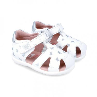 Sandale Primii Pasi pentru Copii Garvalin, blanco (Marime: 20) JEM242302-B-20