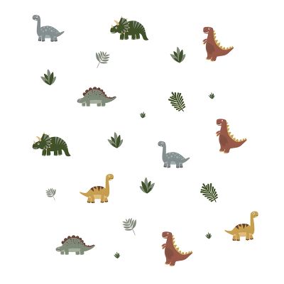 Sticker Decorativ Pentru Copii, Autoadeziv,Dinozauri, 90x80 cm EKDWS63051