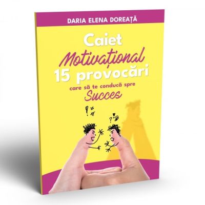 Caiet motivațional pentru copii - 15 provocări care să te conducă spre succes (copy 1) dc37
