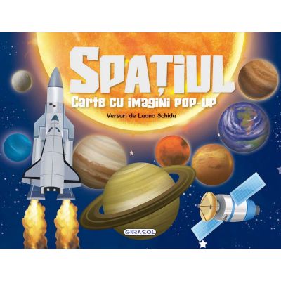 Carte cu imagini pop-up - spatiul