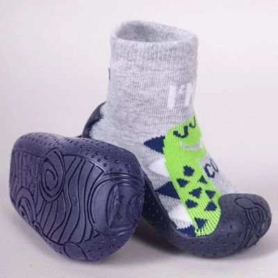 Mocasini pentru copii cu talpă antiderapantă - design vesel și confortabil obg-0001c