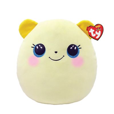 PLUS TY SQUISH BEANIES URSULETUL BUTTERCUP GALBEN 22CM VIVTY39228